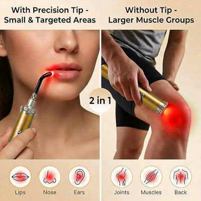 Virelux™ Cold Sore Red Light Therapy Device